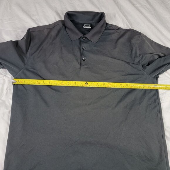 Nike Golf Polo XL Gray Short Sleeve Kingdom Partners Annual Golf Tournament - Picture 7 of 10